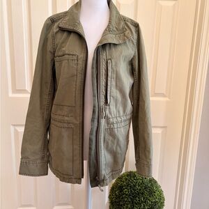 Madewell Utility Jacket in Sage Green